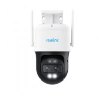 Reolink TrackMix Series W760 - 4K Outdoor Camera, Dual View, Auto-Zoom Tracking, 2.4/5Ghz Wi-Fi, Color Night Vision