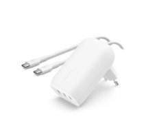 Tīkla lādētājs Belkin BoostCharge Laptop, Smartphone, Universal White AC Fast charging Indoor
