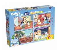 Puzle Puzzle 4 x 48 pieces Bluey maxi floor