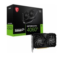 Video karte Videokarte MSI Gaming GeForce RTX 4060 Ti VENTUS 2X BLACK 16G OC