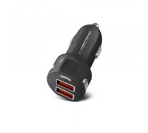 Auto lādētājs Esperanza EZ110 Car Charger Auto Black