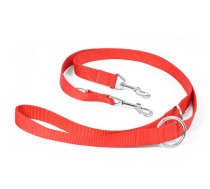 Trixie Classic Adjustable Neilon Leash Red, 10mm/2m - daudzfunkcionālā pavada