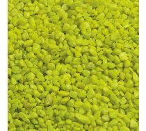 Flamingo Gravel Neon Yellow 4-7mm, 1kg - dekoratīvā grunts