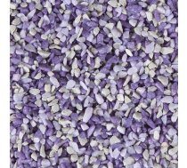 Flamingo Gravel Lilac Purple Grey 4-7mm, 1kg - dekoratīvā grunts