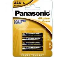 PANASONIC Panasonic LR03-4BB Alkaline Power AAA (LR03) BLISTER PACK 4PCS. (PANLR03B4)