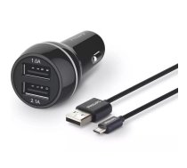 PHILIPS Philips DLP2357U/10 2xUSB Car charger + Micro USB cable 12V 3.1A (DLP2357U/10)