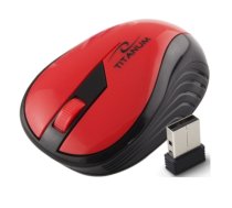 Titanum Titanium TM114R WIRELESS 3D OPTICAL MOUSE HARRIER RED (TM114R)