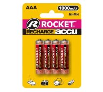 ROCKET Rocket rechargeable HR03 1000mAh Blister Pack 4pcs. (HR1000B4)