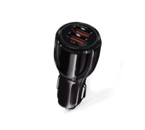 VAKOSS Vakoss TP-3273UK USB CAR CHARGER 12/24V 5.2A QC3.0 (TP-3273UK)