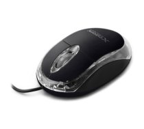 Extreme XM102K CAMILLE 3D Wired Optical Mouse, Black (XM102K)