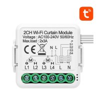Smart Curtain Switch Module WiFi N-CSM01-2 TUYA Avatto
