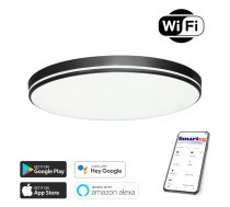 Viedā lampa 51cm 48W melns Wi-Fi