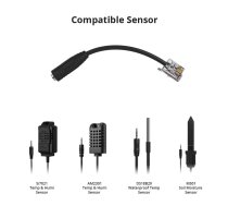 Sonoff AL010, RJ9 4P4C adapteris (lai savienotu iepriekš iegādātos SI7021, AM2301, DS18B20 vai MS01 s