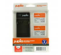 Jupio Kit: 2x NB-6LH akumulatoru komplekts ar ietilpību + USB lādētājs paredzēts Canon