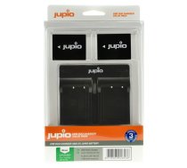 Jupio Kit: 2x NP-W126S akumulatori + USB Dubultais lādētājs