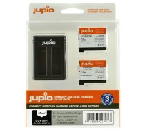 Jupio Kit: 2x GoPro AHDBT-401 HERO4 akumulatori ar 1160mAh ietilpību + USB lādētājs