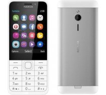 Nokia Mobile phone 230 DS silver-white / NOKIA 230 DUAL SIM SLIVER