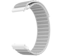 Coros APEX 46mm Nylon Watch Band, 22mm, White (WAPXP-WB-WHT-N)