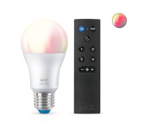 Wiz Philips Wi-Fi BLE 60W A60 E27 RGB 1PK + Remote gaismeklis ar pulti 8719514551091