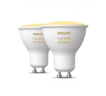 Philips Hue GU10 spuldzes 2 gab. baltie toņi 8719514340121