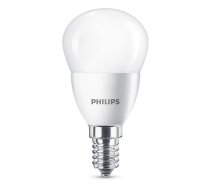 Philips LED 5.5W (40W) P45 E14 2700K matēta spuldze 470lm