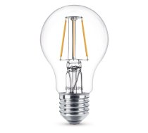 PHILIPS LED 4W (40W) A60 E27 2700K Clear spuldze 470lm