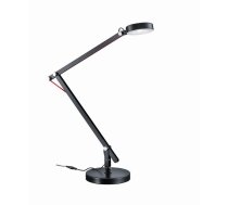TRIO-Lighting Amsterdam LED table lamp clip black gaismeklis