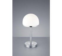 TRIO-Lighting Berlin LED table lamp brushed steel gaismeklis