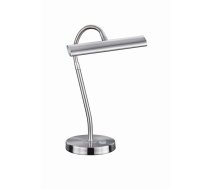 TRIO-Lighting Curtis LED table lamp brushed steel gaismeklis