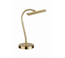 TRIO-Lighting Curtis LED table lamp matt brass gaismeklis