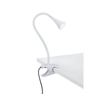 TRIO-Lighting Viper LED table lamp clip white gaismeklis R22398101 4017807328387