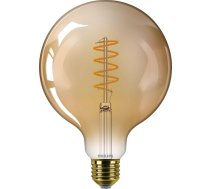 Philips LED Classic 7.3W (50W) G120 E27 90CRI 2200K GOLD spuldze 12.5cm diametrs 640lm