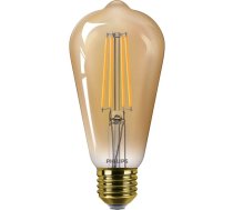 Philips LED Classic 5.8W (50W) ST64 E27 90CRI 2200K GOLD dimmējama spuldze 640lm