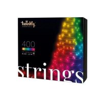 Twinkly Viedā LED lampiņu virtene Twinkly Strings RGB, Gen II, 32m, 400LED, IP44, BT+WiFi