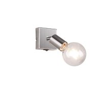 Trio-Lighting Vannes 1-pc E27 brushed steel virziena gaismeklis