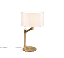 TRIO-Lighting Cassio table lamp E27 matt brass gaismeklis