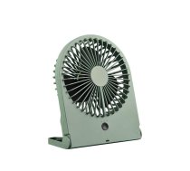 Breezy table fan pistachio green rechargeable ventilators