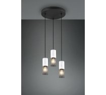 Tosh pendant 3xE27 black/antique white gaismeklis