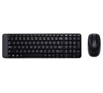 Logitech MK 220 WRL Set Keyboard + Mouse Black (ENG)