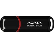 ADATA AUV150-64G-RBK Flash Memory 64GB