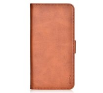 Devia Magic 2 in 1 High Quality Leather Book Case For Apple iPhone X / XS Brown