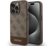 Guess GUHCP15LG4GLBR Rear Cover for Apple iPhone 15 Pro