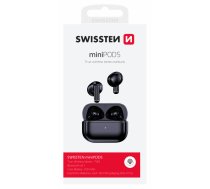 Swissten TWS Mini Podss Bluetooth Stereo Earbuds with Microphone