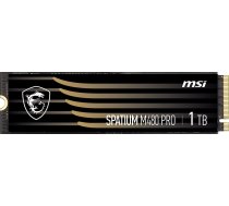 MSI Spatium M480 Pro 1TB M.2 2280 PCI-E x4 Gen4 SSD Disk