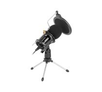 Rebel KOM1052 Microphone with tripod 3.5mm