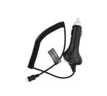 BlueStar Car Charger 12 V / 24 V / 1000 mA Micro USB Cable Black