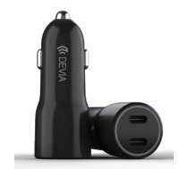 Devia Smart PD 2x USB-C Car Charger 40W