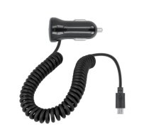 Forever M-01 Car charger whit micro USB cable and LED indicator / 1,5m Black