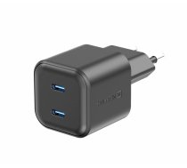 Swissten GaN PD 2x USB-C Travel Charger 20W