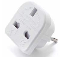 Gembird Travel Adapter UK -> EU (220V)